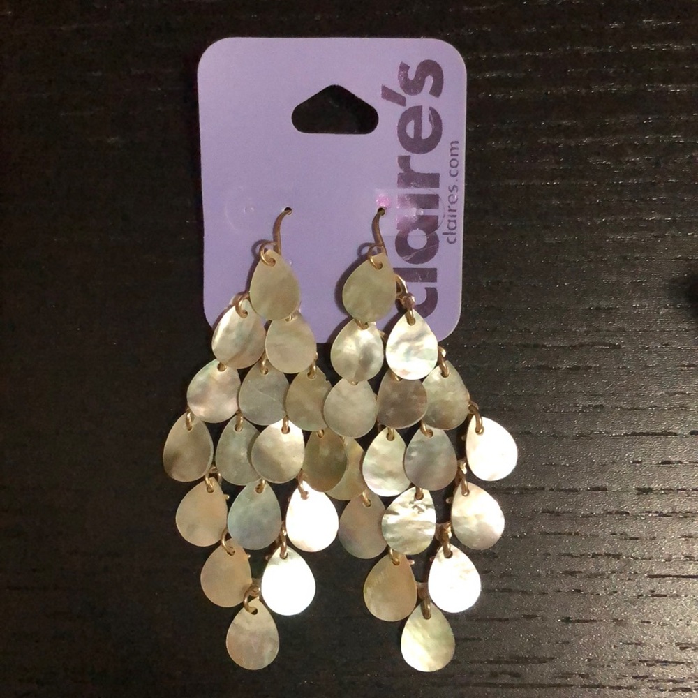 Mermaid chandelier earrings